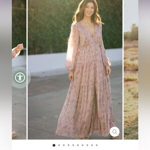 NWT Morning Lavender Helena dress - size medium